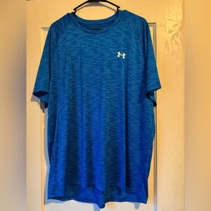Extra Large Blue Under Armour Tech Tee